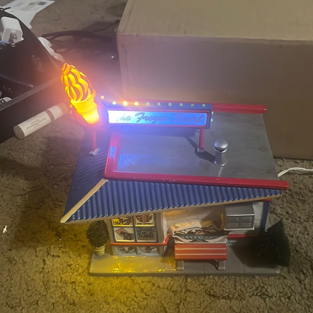 Dept 56 The Frozen Swirl